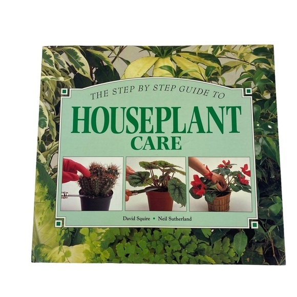 Houseplant Care Book Step by Step Guide 124 Pages Whitecap 1994 - Picture 11 of 11